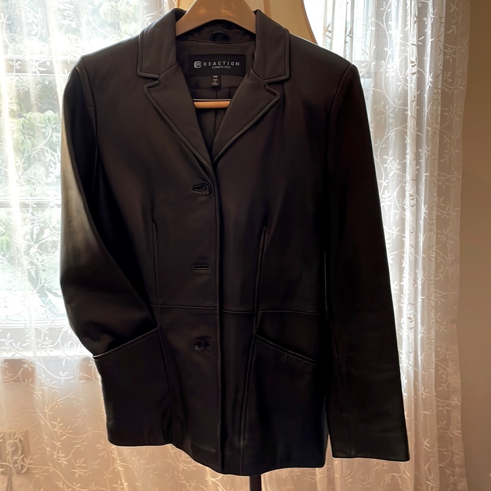 Kenneth Cole Reaction Leather Jacket